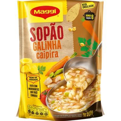 SOPÃO SABOR GALINHA CAIPIRA MAGGI 200G