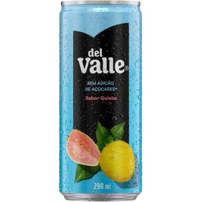 SUCO NÉCTAR GOIABA SEM AÇÚCAR DEL VALLE 290ML