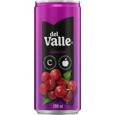 SUCO NÉCTAR SABOR MAÇÃ DEL VALLE 290ML