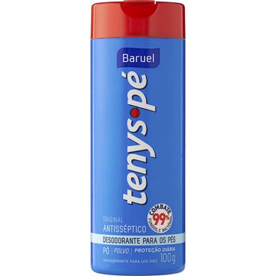 DESODORANTE PÓ PARA OS PÉS TENYS PÉ BARUEL 100G