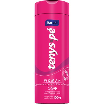 DESODORANTE PÓ PARA OS PÉS WOMAN TENYS PÉ 100G