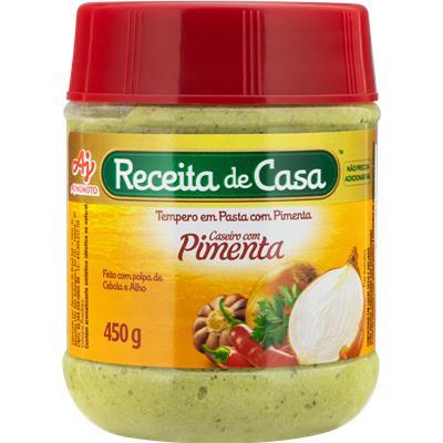 TEMPERO PASTA COM PIMENTA AJINOMOTO 450G