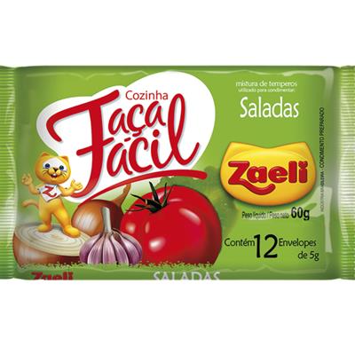 TEMPERO FAÇA FÁCIL PARA SALADAS ZAELI 60G