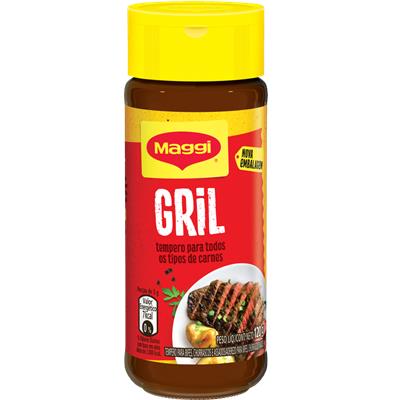 TEMPERO EM PÓ PARA CARNES GRIL MAGGI 120G