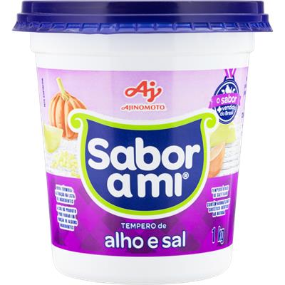 TEMPERO DE ALHO E SAL SABOR A MI 1KG