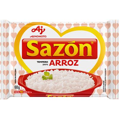 TEMPERO PARA ARROZ SAZÓN 60G