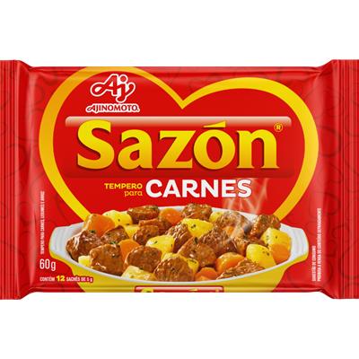 TEMPERO PARA CARNES SAZÓN 60G