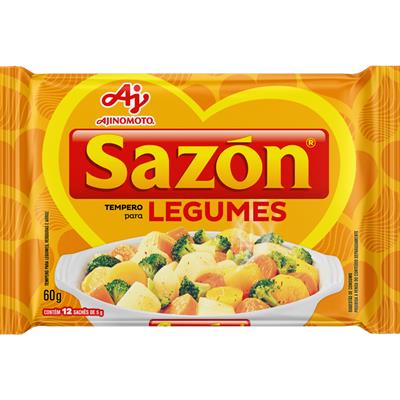 TEMPERO PARA LEGUMES SAZÓN 60G