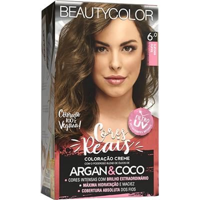 TINTA PARA CABELO LOURO ESCURO 6.0 BEAUTYCOLOR