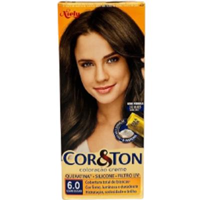 KIT COLORAÇÃO 6.0LOURO ESCURO COR&TON
