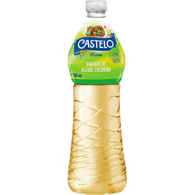 VINAGRE DE ÁLCOOL COLORIDO CASTELO 750ML