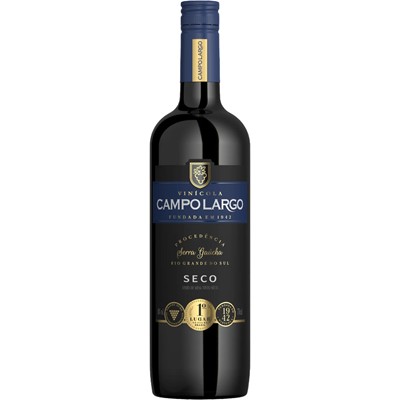 VINHO TINTO SECO CAMPO LARGO 750ML