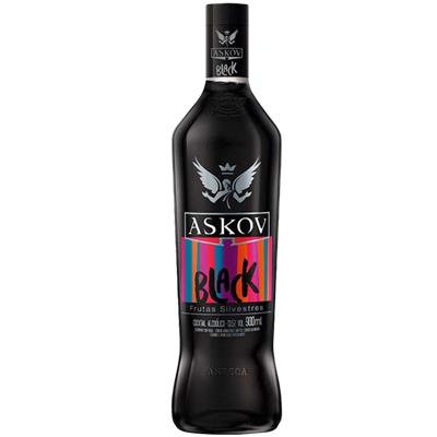 VODKA ASKOV BLACK 900ML 