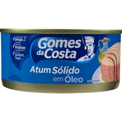 ATUM SÓLIDO EM ÓLEO GOMES DA COSTA 120G