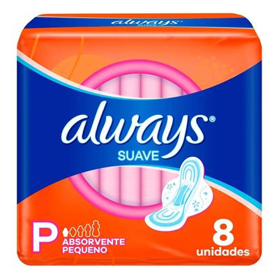 ABSORVENTE SUAVE P ABAS ALWAYS 8UN