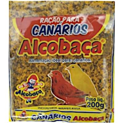 RAÇÃO PARA CANÁRIOS ALCOBAÇA 200G