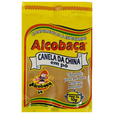 CANELA DA CHINA EM PÓ ALCOBAÇA 10G 