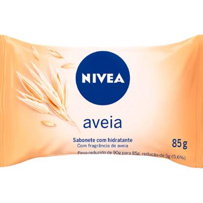 SABONETE EM BARRA COM HIDRATANTE AVEIA NIVEA 85G