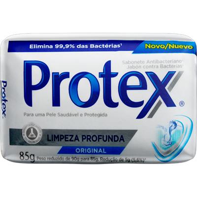 SABONETE EM BARRA LIMPEZA PROFUNDA PROTEX 85G