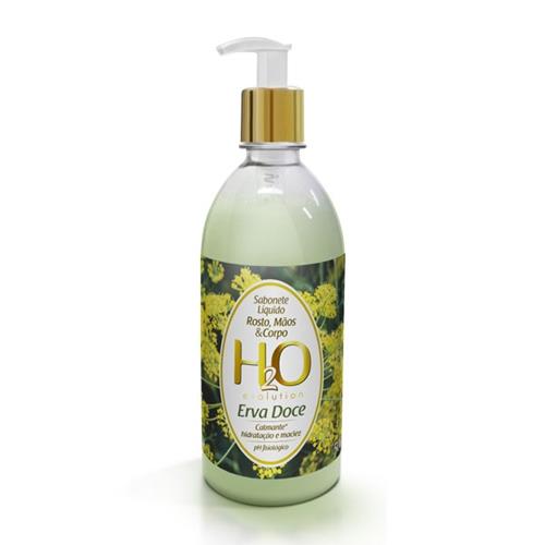 SABONETE LIQUIDO H2O ERVA DOCE 500ML
