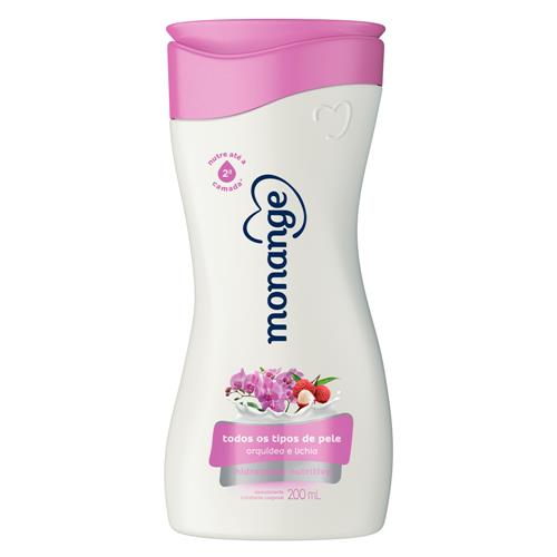 HIDRATANTE CORPORAL MONANGE ORQUÍDEA LICHIA 200ML