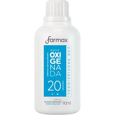 ÁGUA OXIGENADA 20 VOLUMES FARMAX 90ML