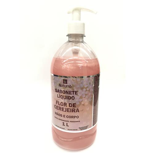 SABONETE LÍQUIDO NATURRÊ FLOR DE CEREJEIRA 1L