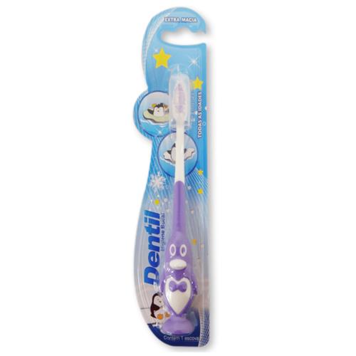 ESCOVA DENTIL KIDS PINGUIM