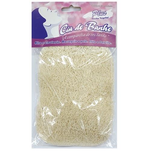 BUCHA DE BANHO VEGETAL CIA DO BANHO 1UN