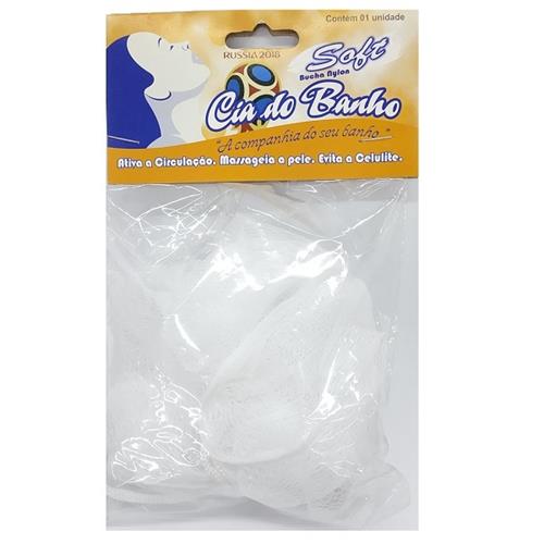 BUCHA DE BANHO NYLON SOFT 1UN