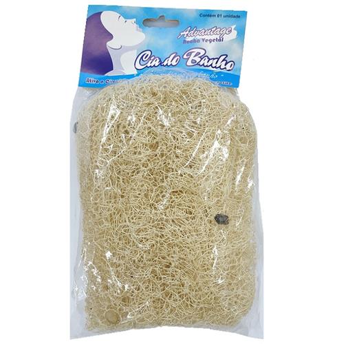 BUCHA DE BANHO VEGETAL CIA DO BANHO ADVANTAGE 1UN