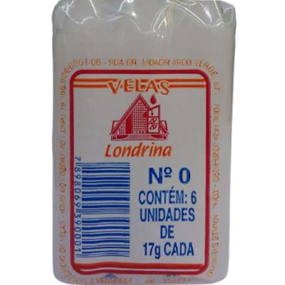 VELAS N.0 LONDRINA 17G 6UN