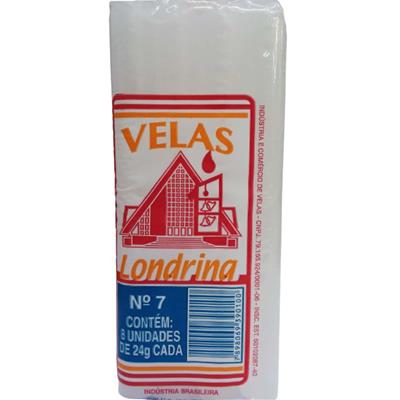 VELAS N°7 LONDRINA 24G 8UN