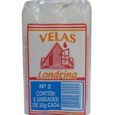 VELAS N.2 LONDRINA 26G 6UN