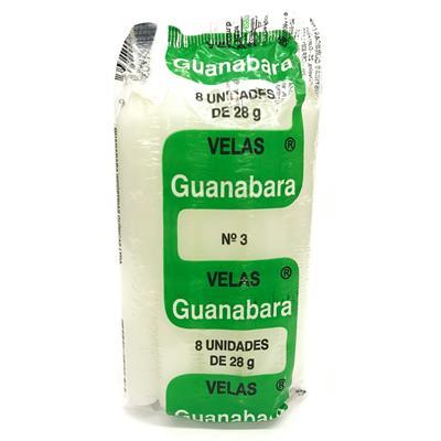 VELAS GUANABARA N.3 8UN