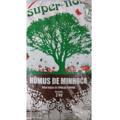 HÚMUS DE MINHOCA SUPER FLOR 2KG