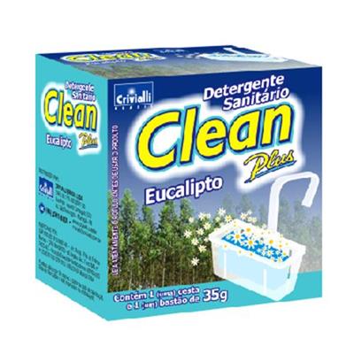 DETERGENTE SANITÁRIO CLEAN PLUS EUCALIPTO 35G