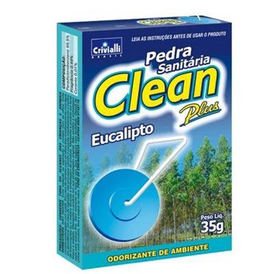 PEDRA SANITÁRIA CLEAN PLUS EUCALIPTO 35G