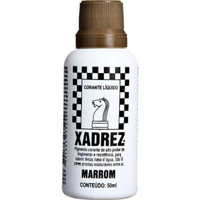 CORANTE LÍQUIDO MARROM XADREZ 50ML
