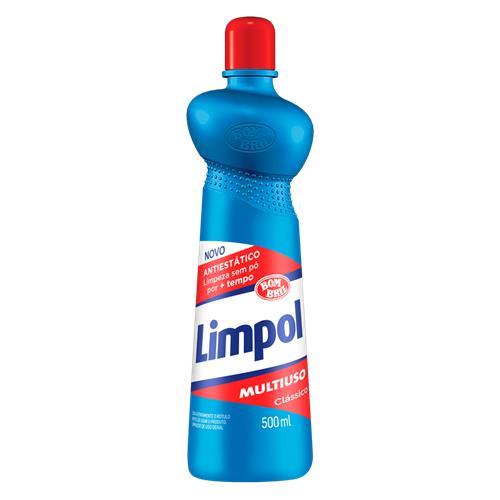 LIMPADOR MULTIUSO CLÁSSICO LIMPOL SQUEEZE 500ML