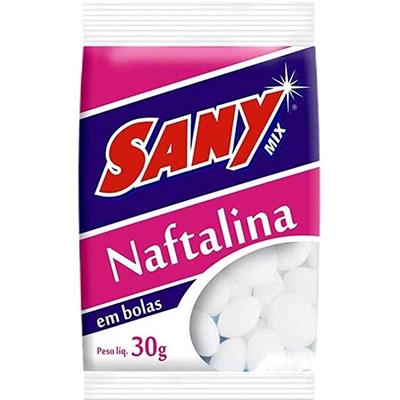 NAFTALINA EM BOLAS SANY 30G