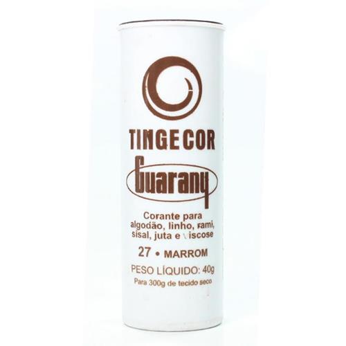 CORANTE TINGECOR 27 MARROM 40G