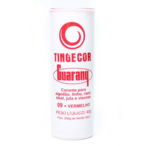 CORANTE TINGECOR 09 VERMELHO 40G