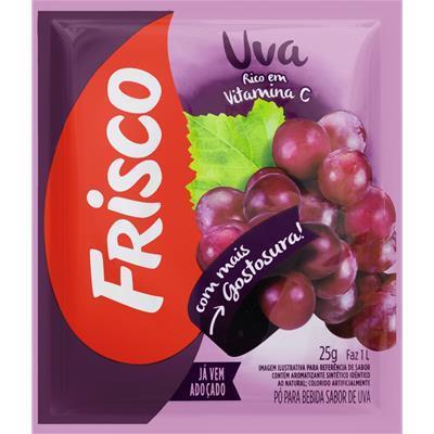 SUCO EM PÓ SABOR UVA FRISCO 25G