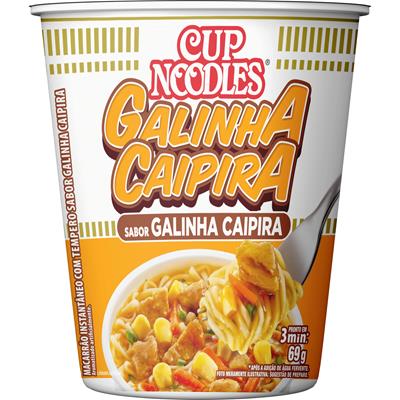 MACARRÃO INSTANTÂNEO GALINHA CUP NOODLES 69G