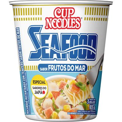 MACARRÃO INSTANTÂNEO FRUTOS DO MAR CUP NOODLES 65G