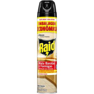 INSETICIDA MATA BARATAS E FORMIGAS RAID 420ML