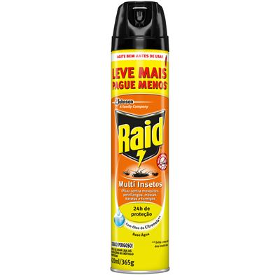 INSETICIDA RAID MULTI-INSETOS CITRONELA 420ML