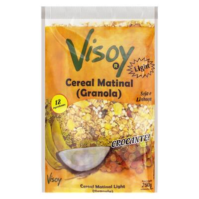 GRANOLA SOJA E LINHAÇA LIGHT VISOY PACOTE 250G