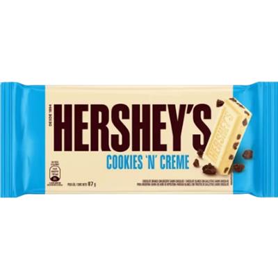 CHOCOLATE BRANCO COOKIES 'N' CREME HERSHEY'S 87G